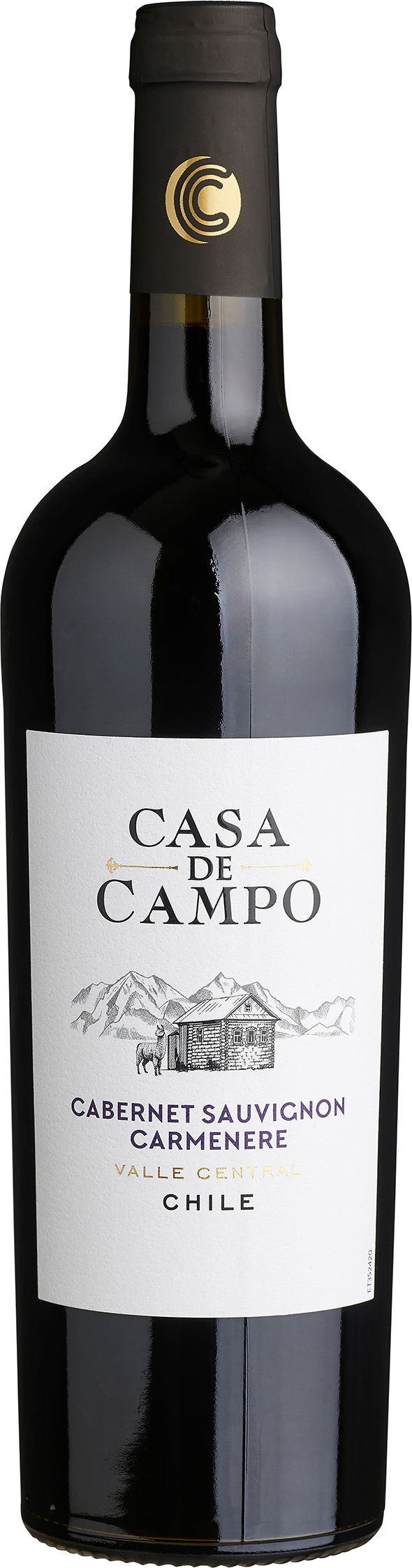 Une photo du vin Casa de Campo « Cabernet Sauvignon - Carmenere »