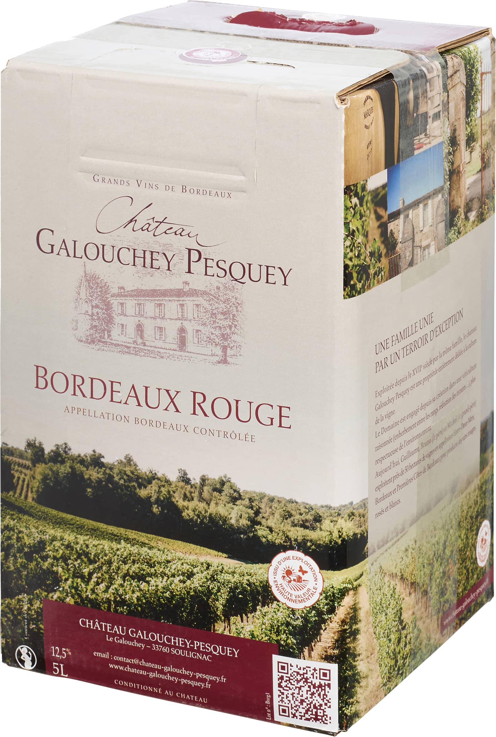 Château Galouchey Pesquey BIB 5 L