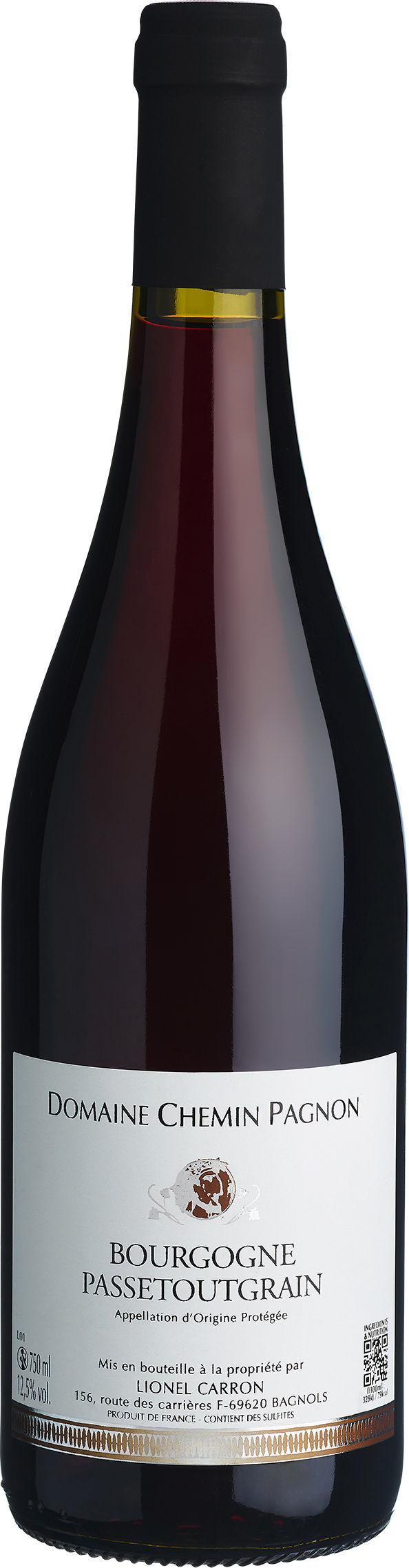 Une photo du vin Domaine Chemin Pagnon