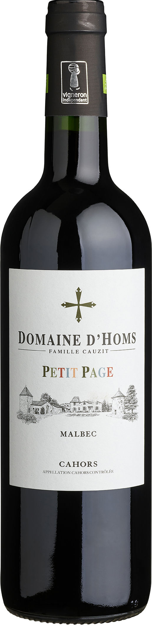 Une photo du vin Domaine d'Homs « Petit Page »