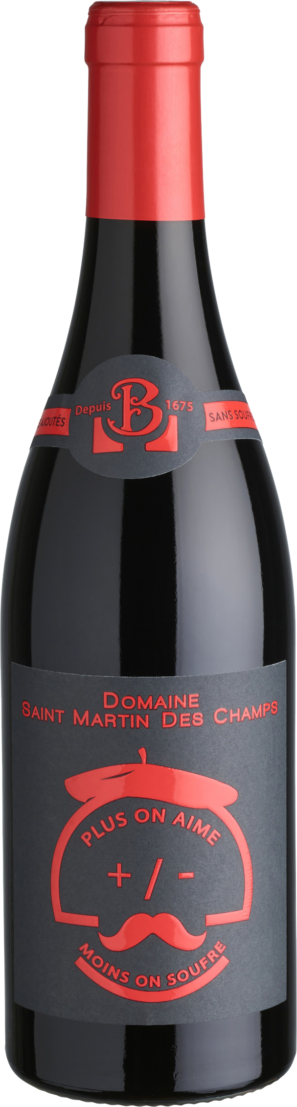 Domaine Saint Martin des Champs « Plus on aime moins on soufre »