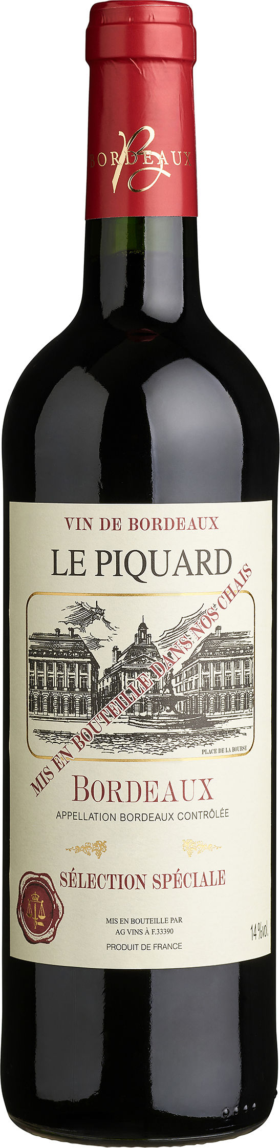 Une photo du vin Le Piquard