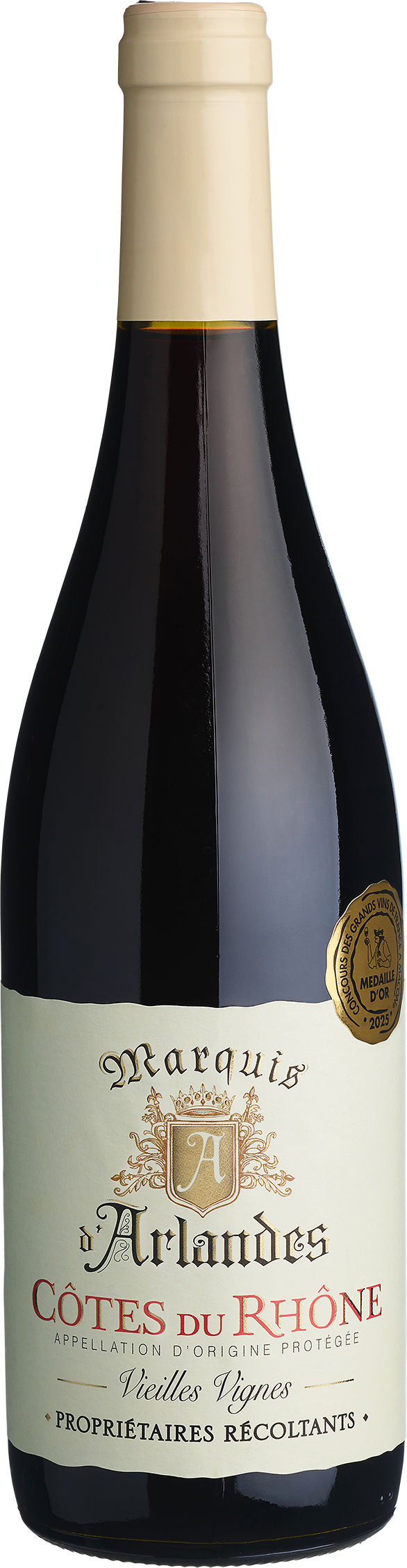 Une photo du vin Marquis d'Arlandes