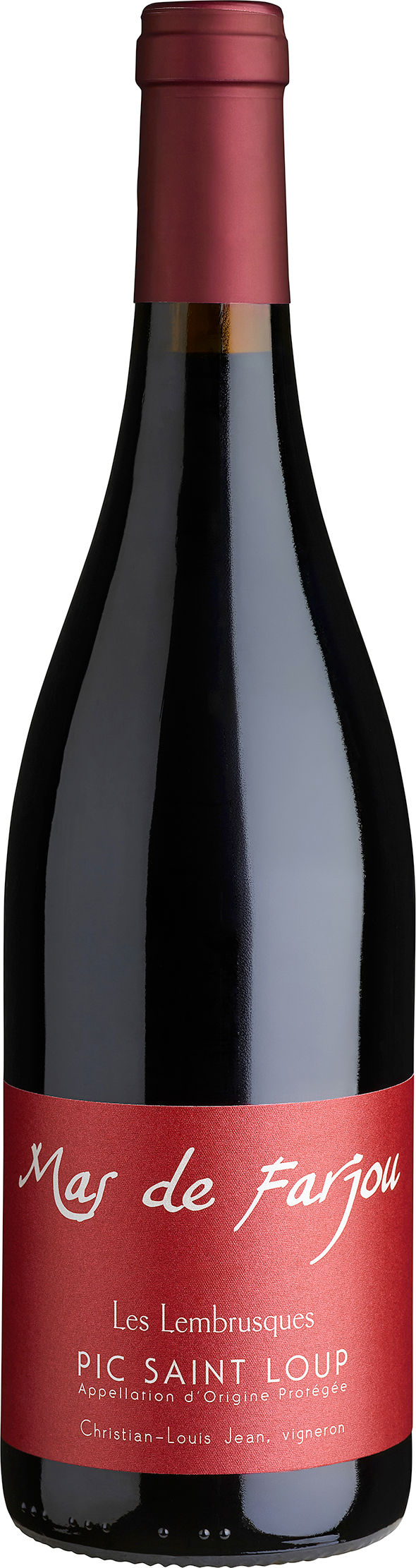 Une photo du vin Mas de Farjou « Les Lembrusques »