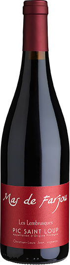 Une photo du vin Mas de Farjou « Les Lembrusques »
