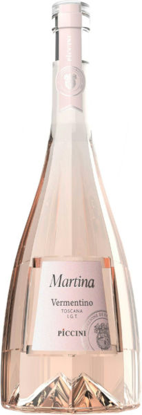 Une photo du vin Piccini « Martina » Vermentino Rosato